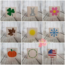 Load image into Gallery viewer, Wooden Home Block Décor