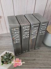 Load image into Gallery viewer, Family Book Blocks, Wooden