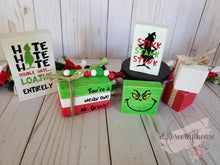 Load image into Gallery viewer, Grinchy Christmas Collection 🎄❤💚🖤