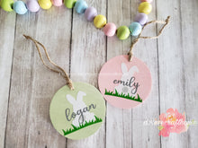 Load image into Gallery viewer, Wooden Easter Tag