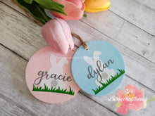 Load image into Gallery viewer, Wooden Easter Tag