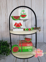 Load image into Gallery viewer, Watermelon Tiered Tray set