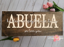 Load image into Gallery viewer, Customized Wooden Sign