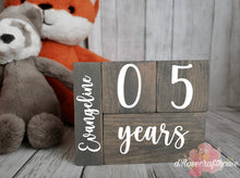 Load image into Gallery viewer, Custom Milestone Blocks