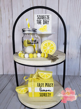 Load image into Gallery viewer, Lemon Tiered Tray Collection