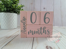 Load image into Gallery viewer, Custom Milestone Blocks