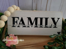 Load image into Gallery viewer, Mini Family Tiered Tray Sign
