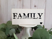 Load image into Gallery viewer, Mini Family Tiered Tray Sign
