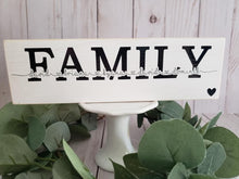 Load image into Gallery viewer, Mini Family Tiered Tray Sign
