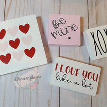 Load image into Gallery viewer, Adorable Valentine inspired mini signs
