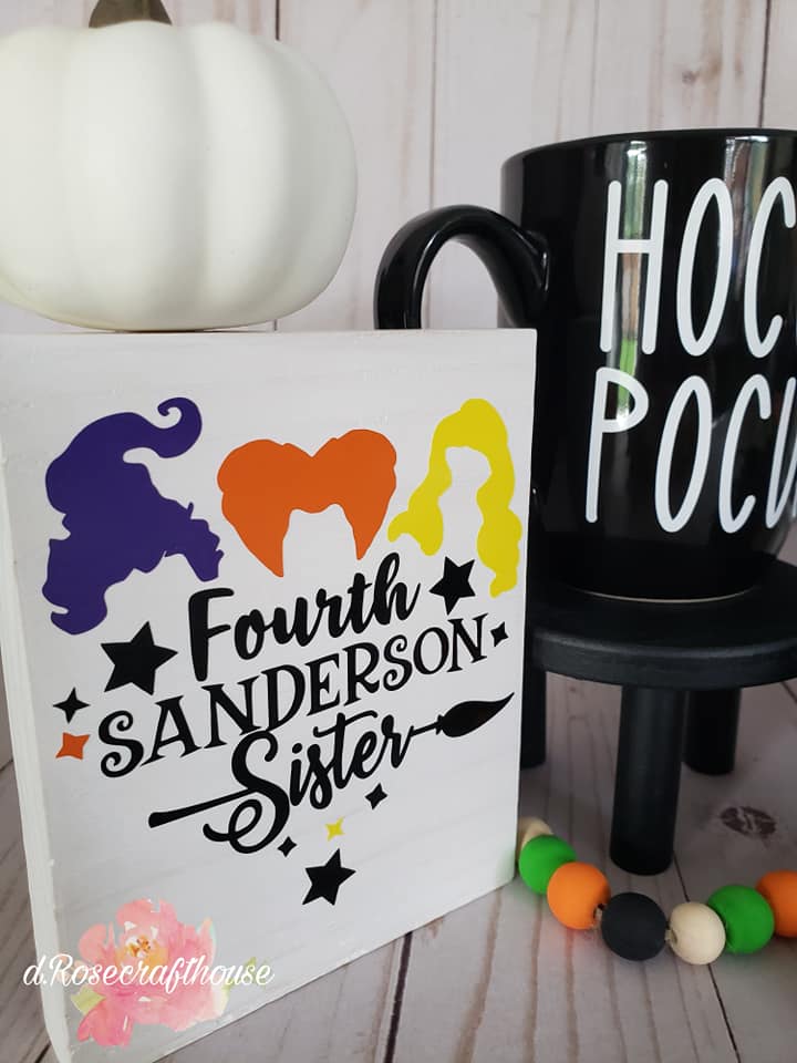 4th Sanderson Sister Mini Sign