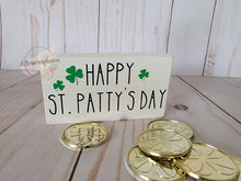 Load image into Gallery viewer, Happy St. Patty&#39;s Day Mini Sign
