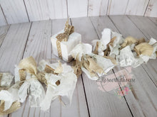 Load image into Gallery viewer, Set of 3 rustic wooden presents
