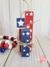 Load image into Gallery viewer, Set of 3 Wooden Firecrackers
